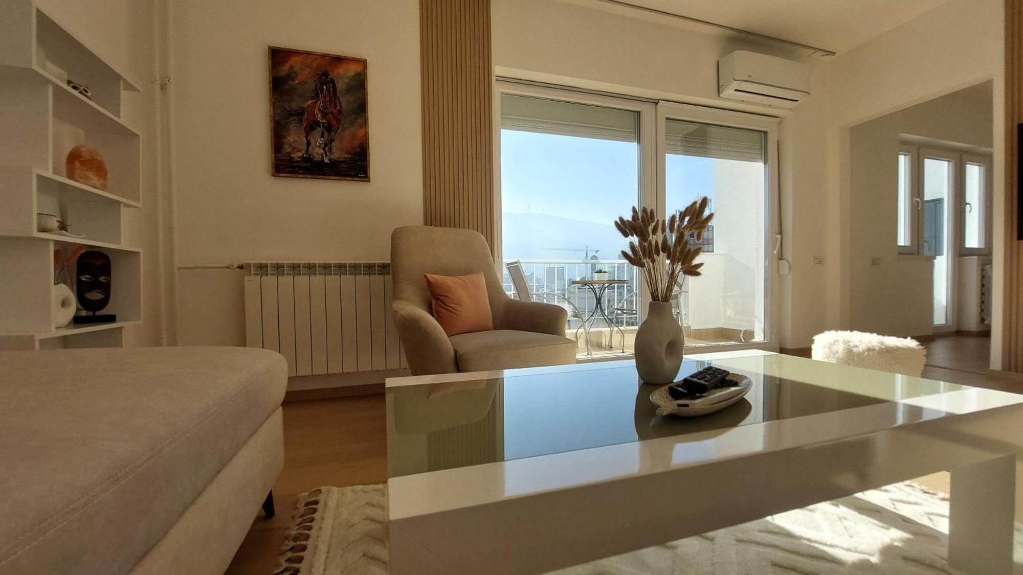 Mina Modern & Cozy Apartment Main City Square Gtc Skopje Exteriér fotografie