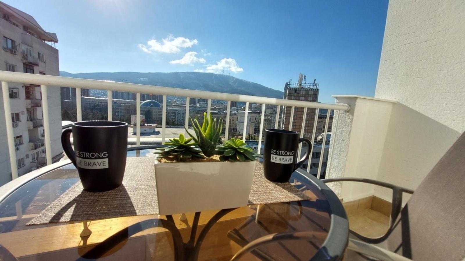 Mina Modern & Cozy Apartment Main City Square Gtc Skopje Exteriér fotografie